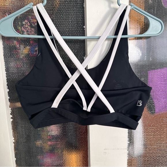 Buffbunny Cancelled Sports Bra Cross Back Scoop Neck Athleisure - Picture 2 of 5